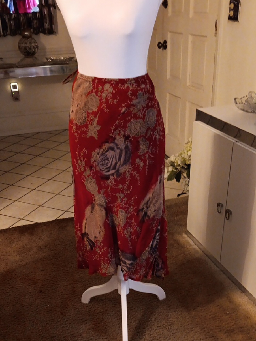 100 Percent Lined Chiffon Skirt